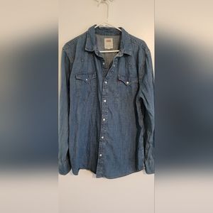 Men's button down shirt